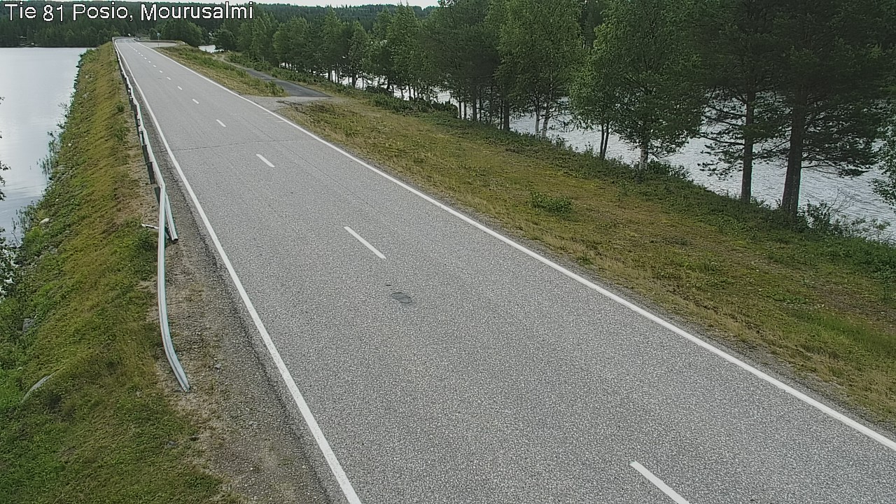 Weather Camera Image Road 81 Posio, Mourusalmi, Posio, Lappi