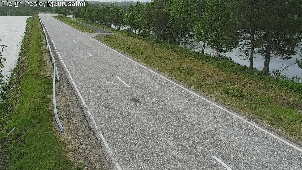 Kelikamerat Kuva Tie 81 Posio, Mourusalmi, Posio, Lappi