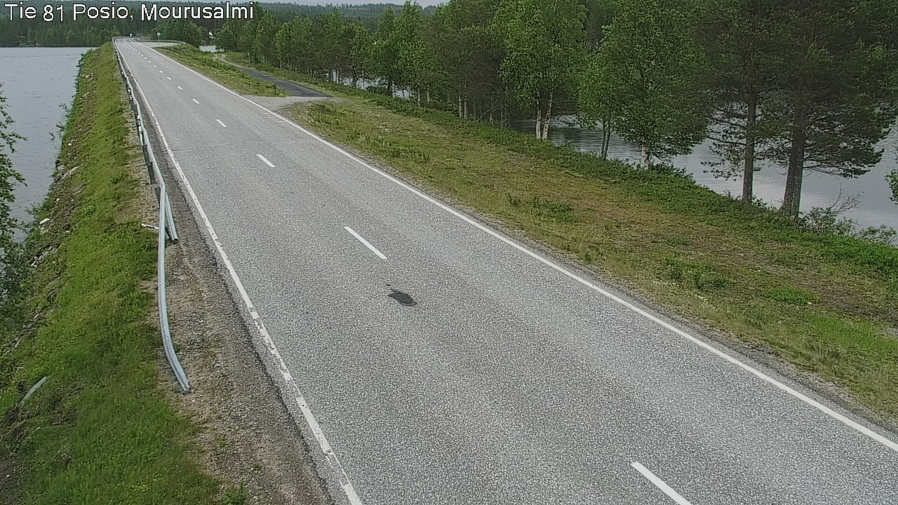 Kelikamerat Kuva Tie 81 Posio, Mourusalmi, Posio, Lappi