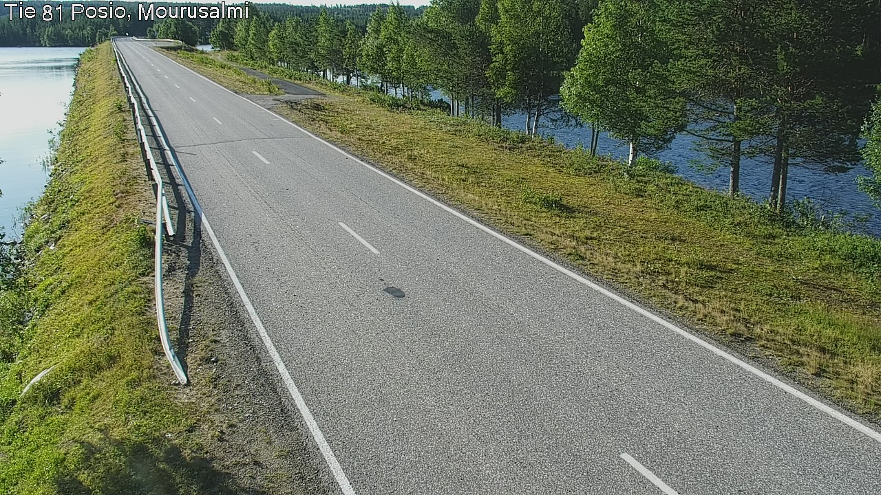 Weather Camera Image Road 81 Posio, Mourusalmi, Posio, Lappi