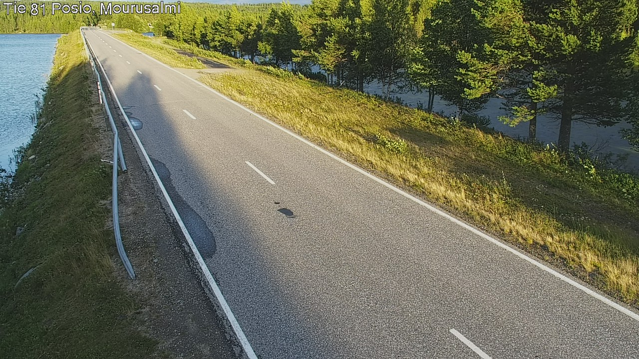Kelikamerat Kuva Tie 81 Posio, Mourusalmi, Posio, Lappi