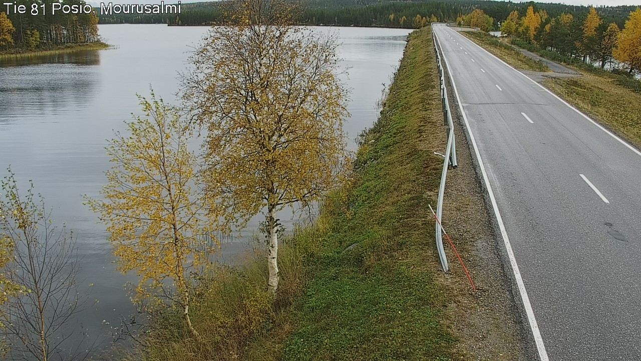 Kelikamerat Kuva Tie 81 Posio, Mourusalmi, Posio, Lappi
