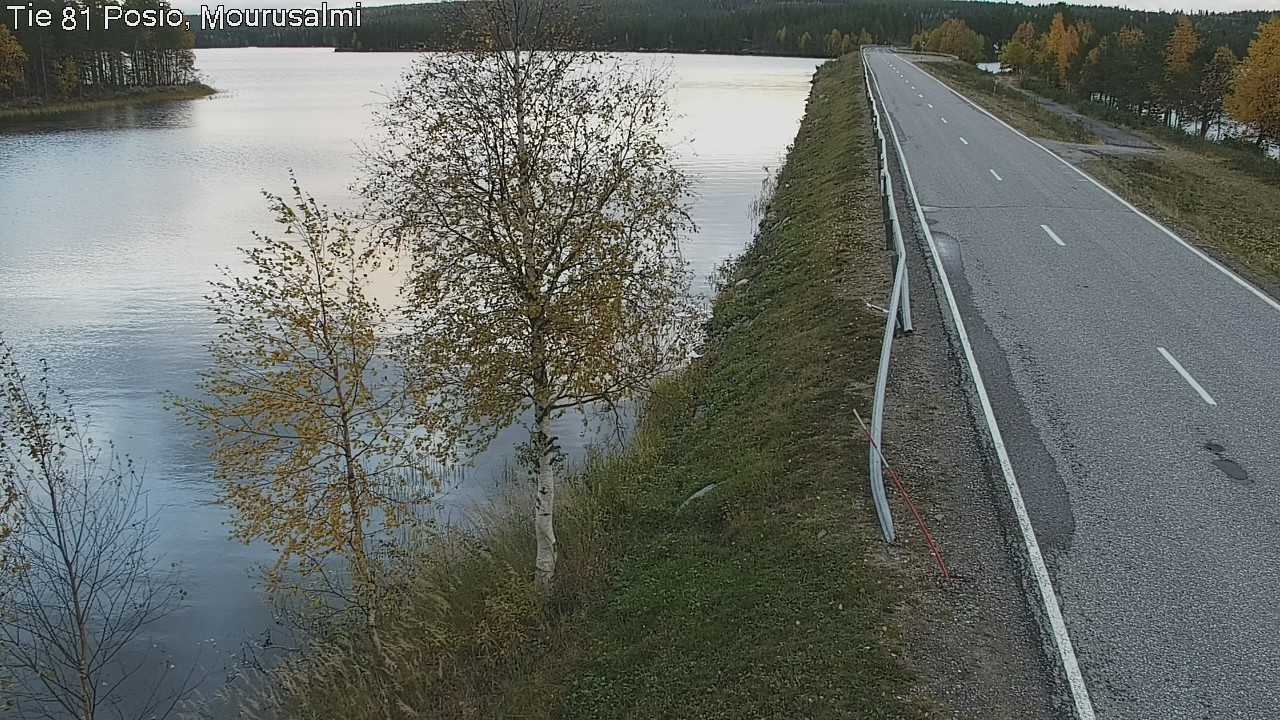 Kelikamerat Kuva Tie 81 Posio, Mourusalmi, Posio, Lappi