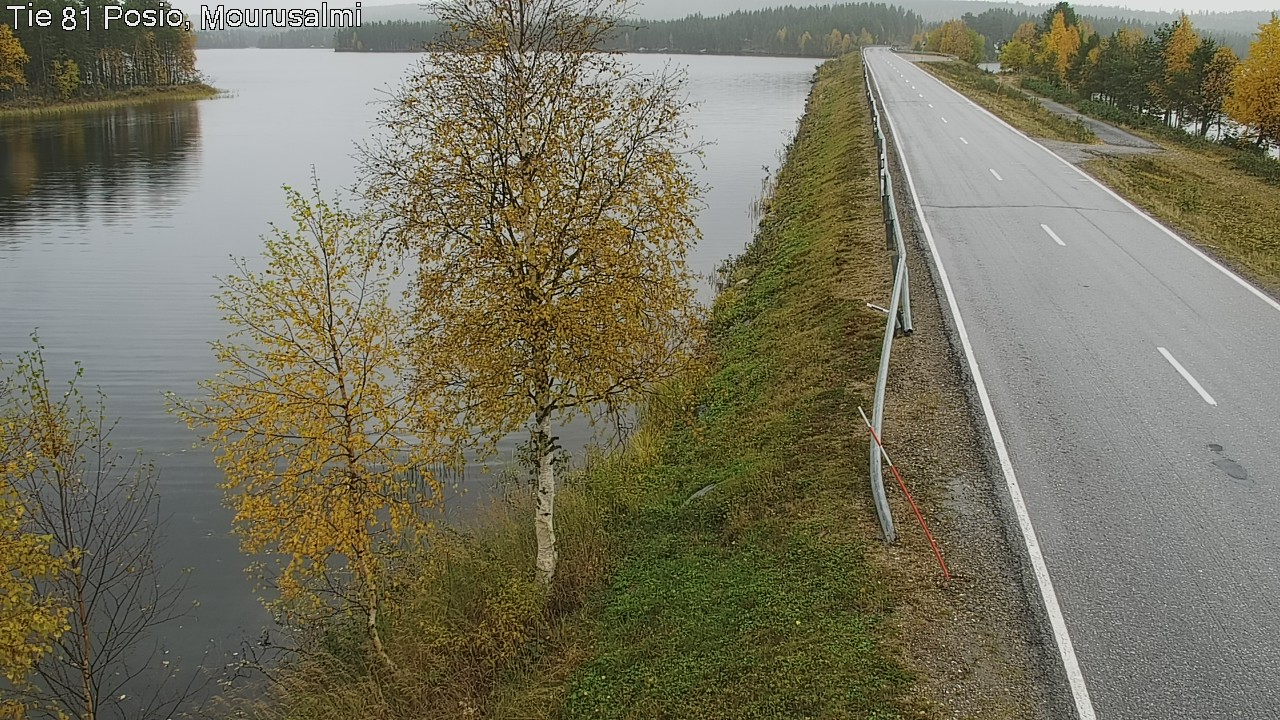 Kelikamerat Kuva Tie 81 Posio, Mourusalmi, Posio, Lappi