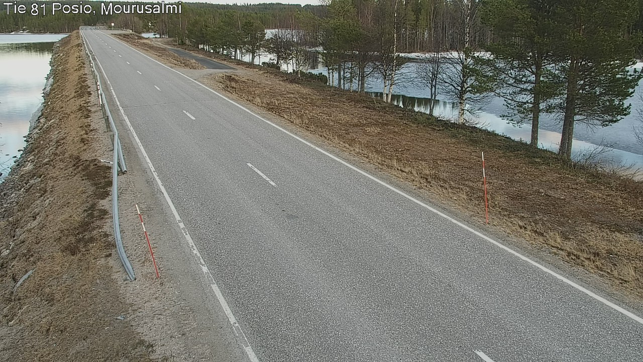 Weather Camera Image Väg 81 Posio, Mourusalmi, Posio, Lappi