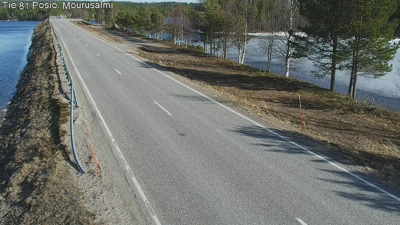 Weather Camera Image Väg 81 Posio, Mourusalmi, Posio, Lappi