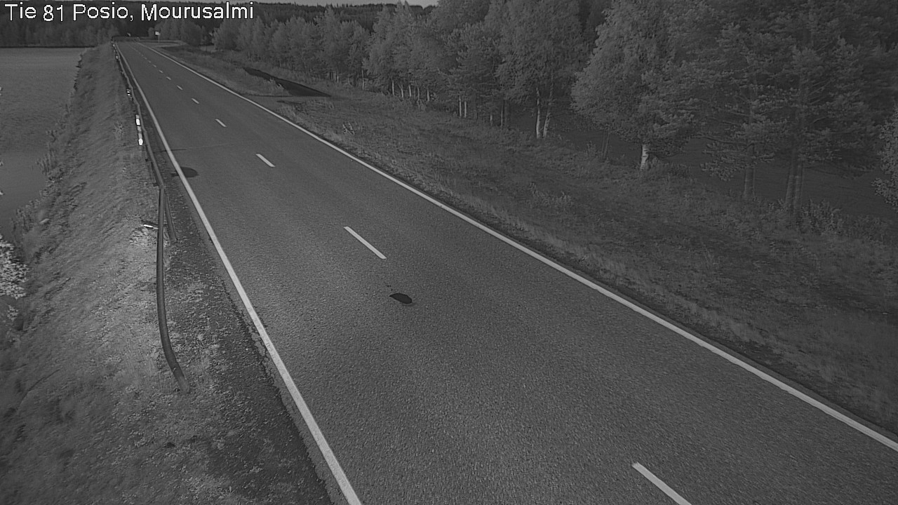 Kelikamerat Kuva Tie 81 Posio, Mourusalmi, Posio, Lappi