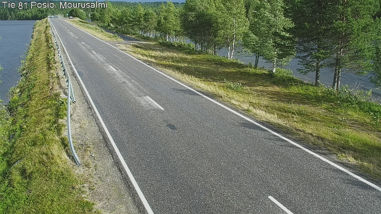 Kelikamerat Kuva Tie 81 Posio, Mourusalmi, Posio, Lappi