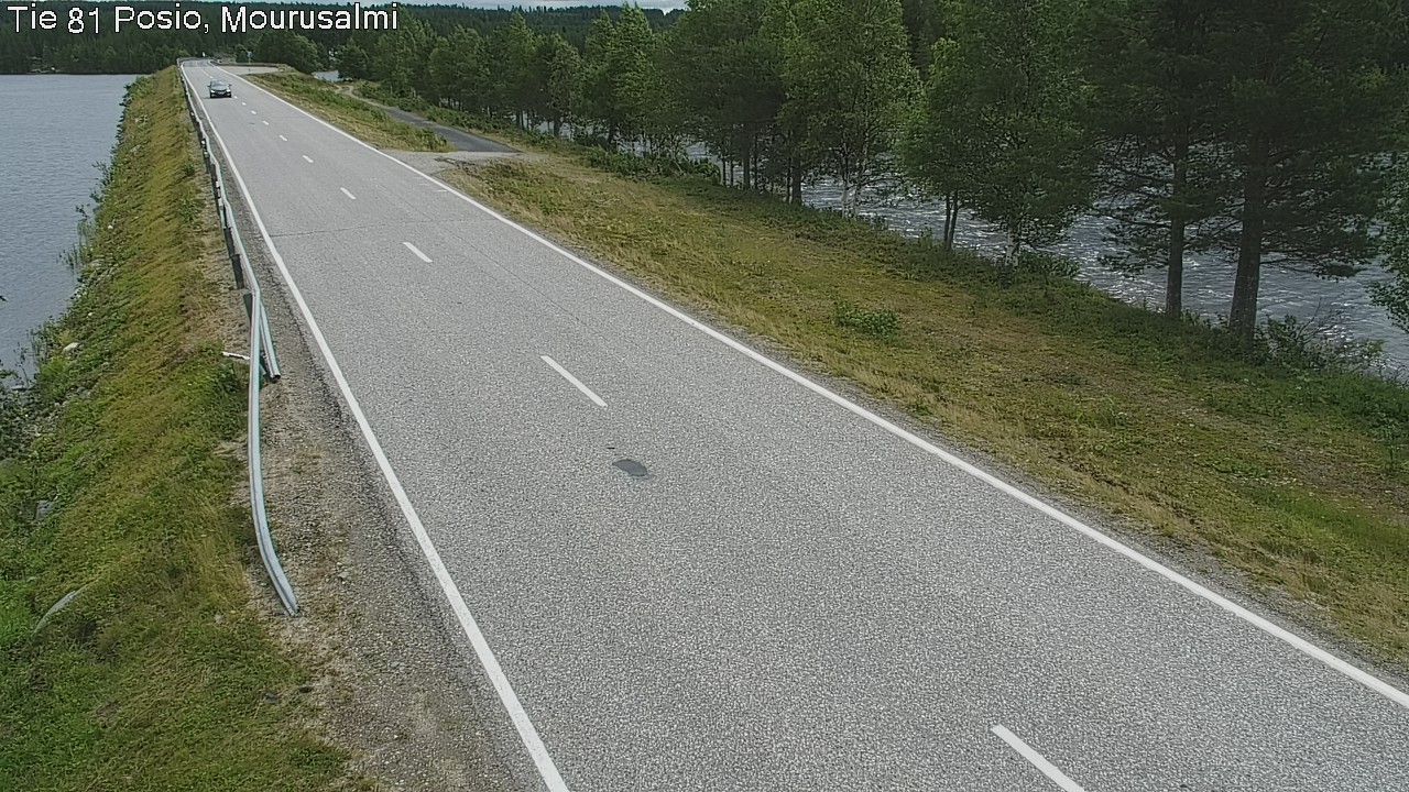 Kelikamerat Kuva Tie 81 Posio, Mourusalmi, Posio, Lappi