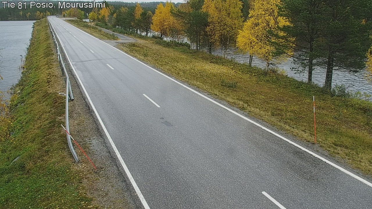 Weather Camera Image Road 81 Posio, Mourusalmi, Posio, Lappi