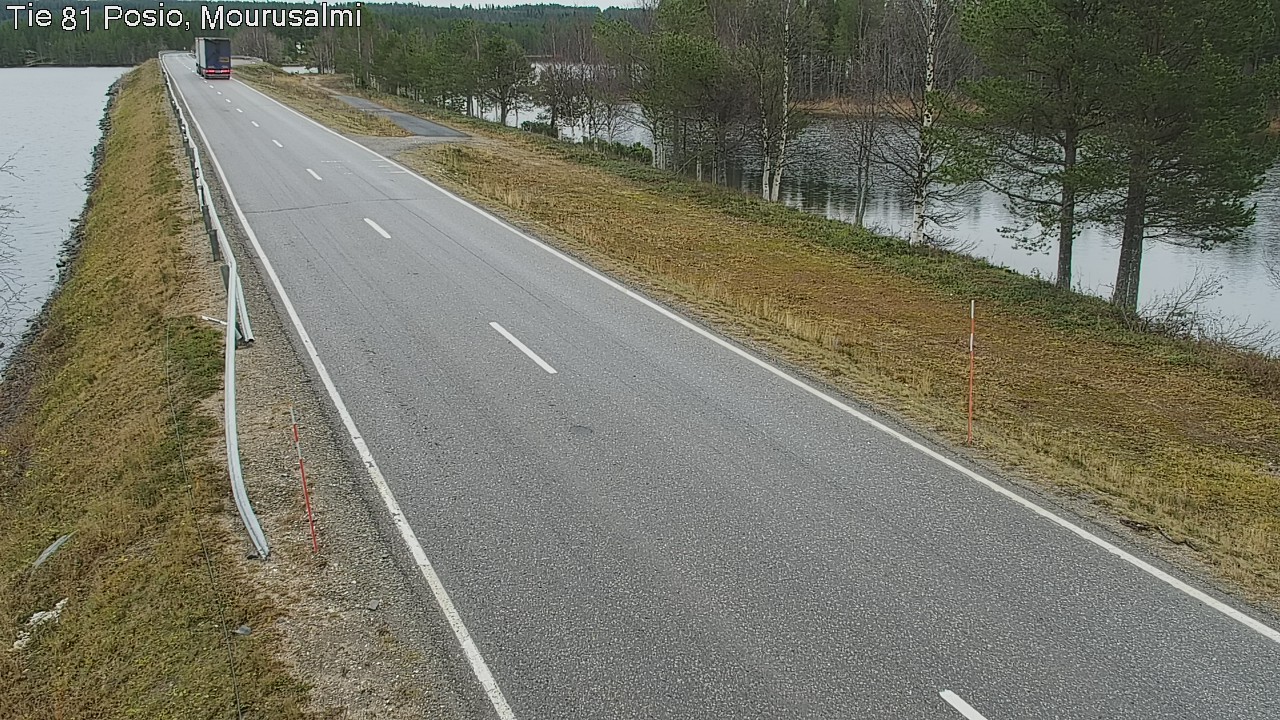Weather Camera Image Road 81 Posio, Mourusalmi, Posio, Lappi