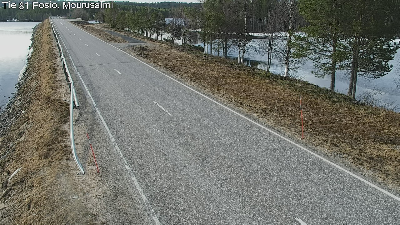 Weather Camera Image Road 81 Posio, Mourusalmi, Posio, Lappi