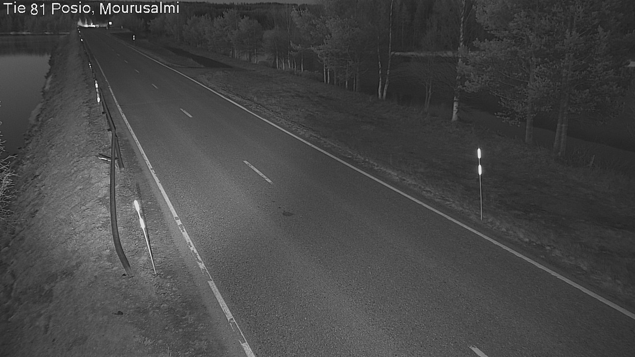 Weather Camera Image Road 81 Posio, Mourusalmi, Posio, Lappi