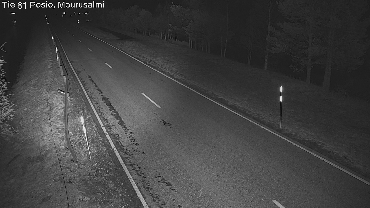 Kelikamerat Kuva Tie 81 Posio, Mourusalmi, Posio, Lappi