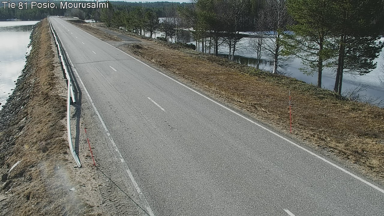 Weather Camera Image Road 81 Posio, Mourusalmi, Posio, Lappi