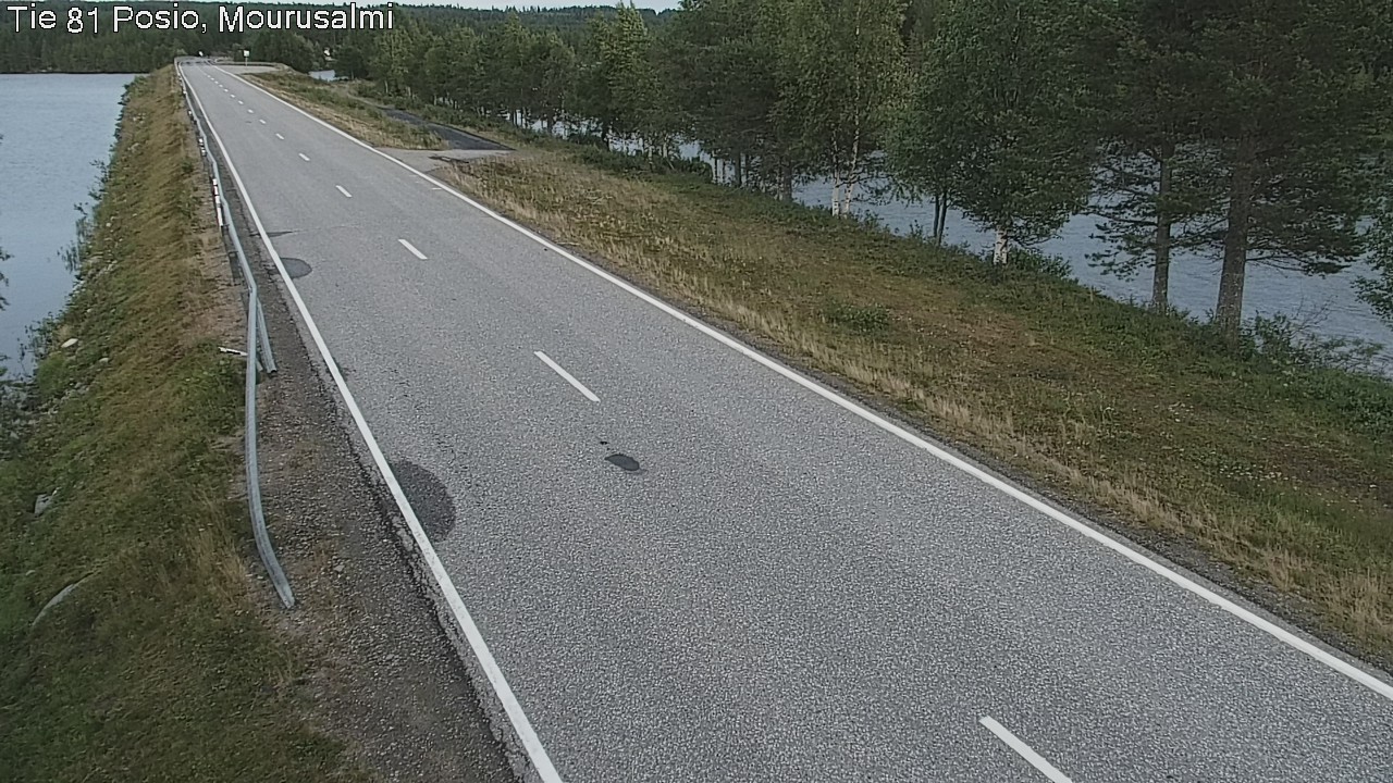 Kelikamerat Kuva Tie 81 Posio, Mourusalmi, Posio, Lappi