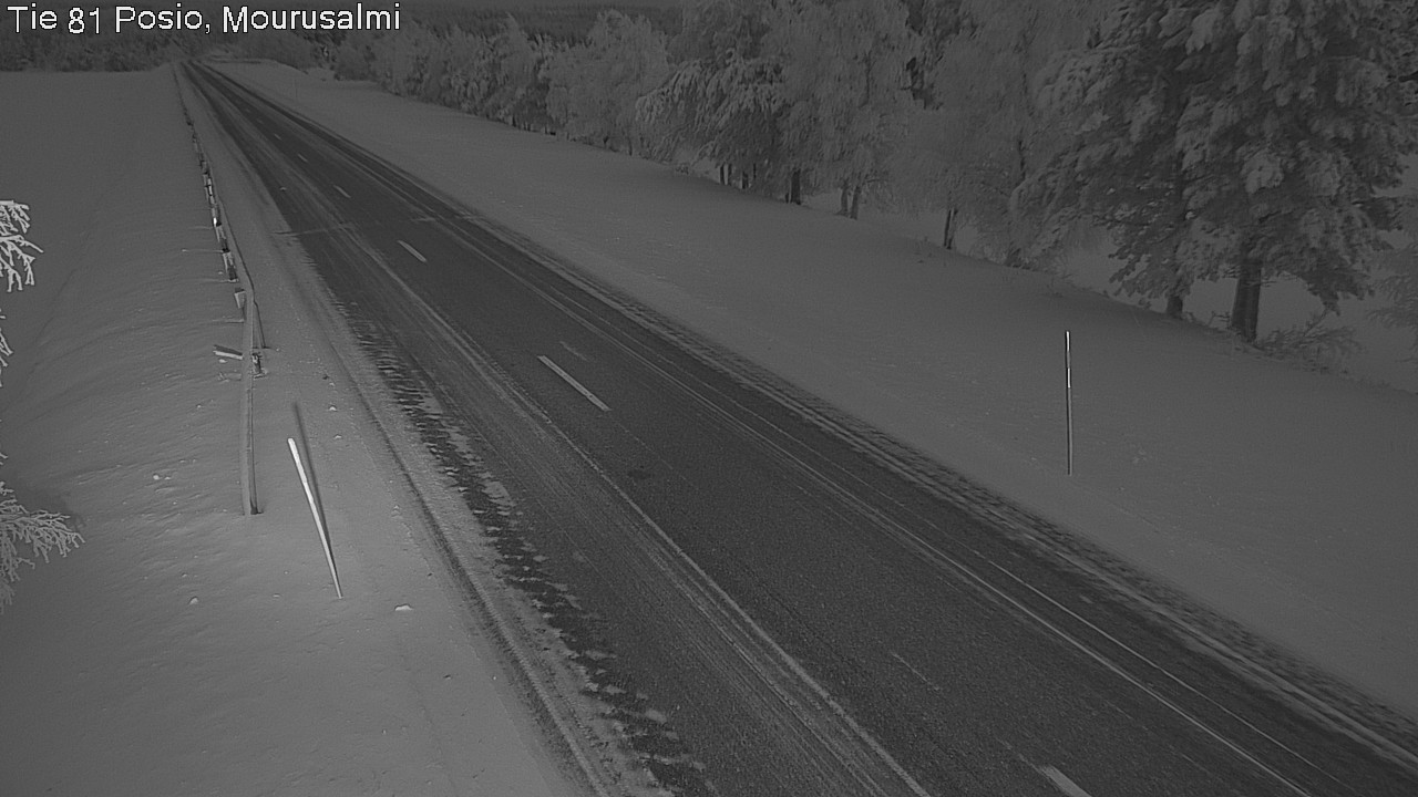 Kelikamerat Kuva Tie 81 Posio, Mourusalmi, Posio, Lappi