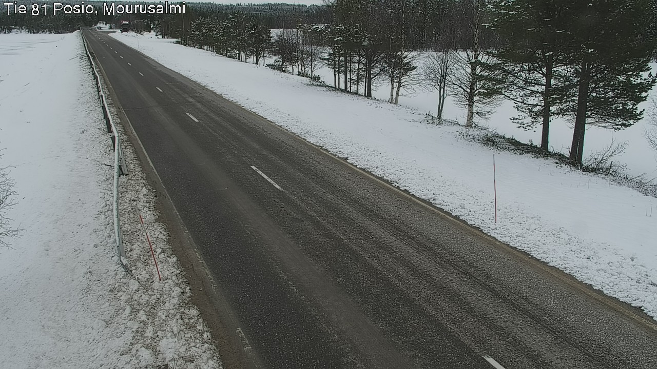 Kelikamerat Kuva Tie 81 Posio, Mourusalmi, Posio, Lappi