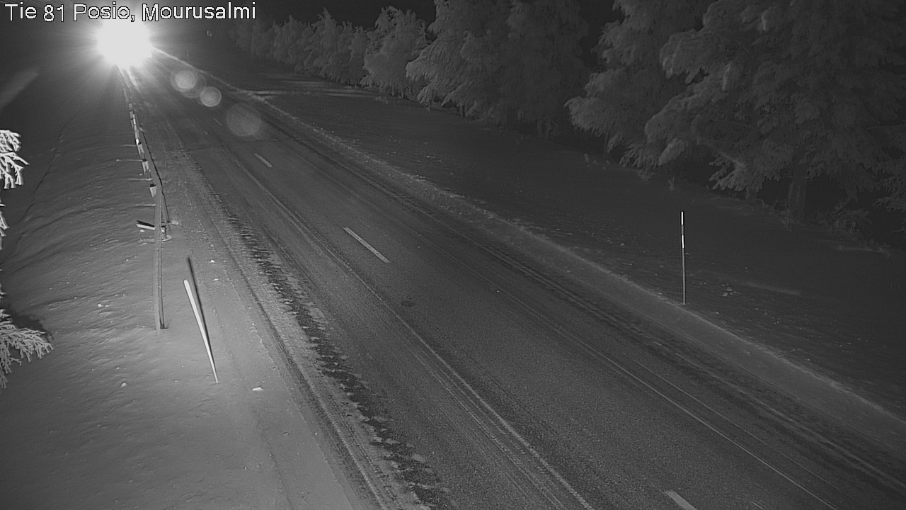 Kelikamerat Kuva Tie 81 Posio, Mourusalmi, Posio, Lappi
