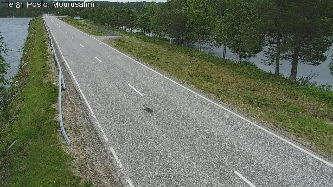 Weather Camera Image Väg 81 Posio, Mourusalmi, Posio, Lappi