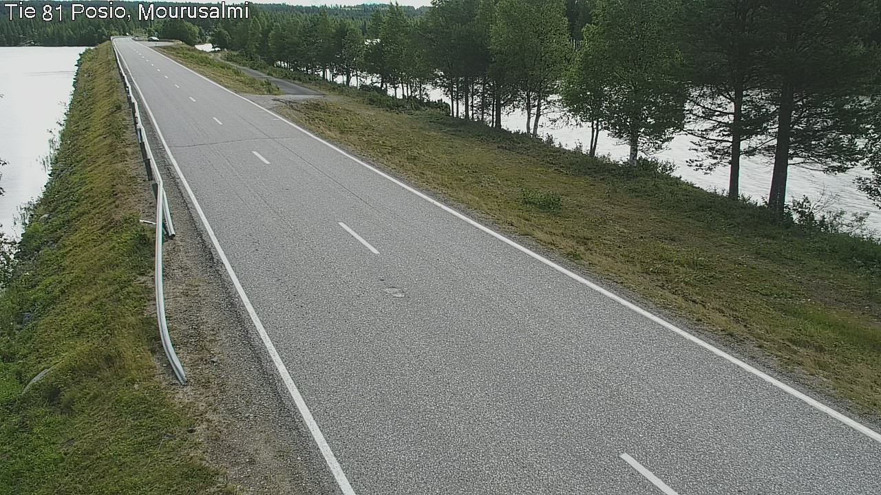 Weather Camera Image Road 81 Posio, Mourusalmi, Posio, Lappi