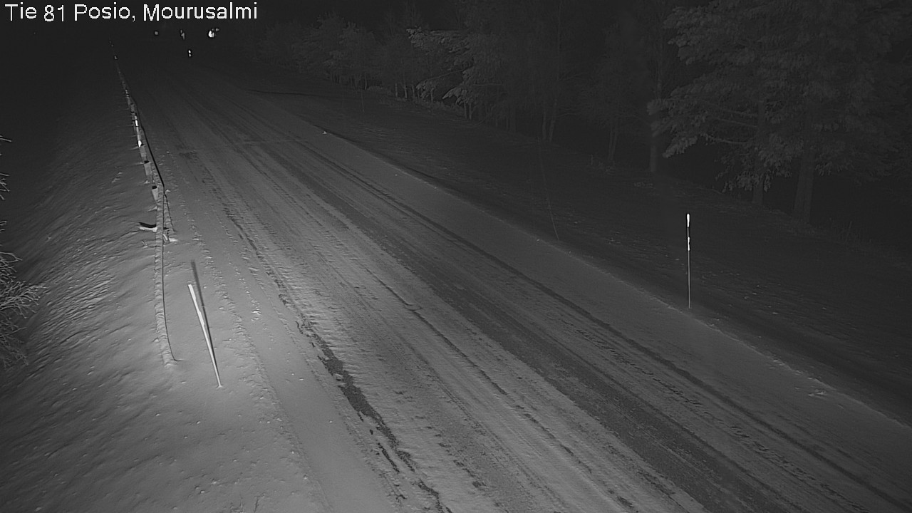 Kelikamerat Kuva Tie 81 Posio, Mourusalmi, Posio, Lappi