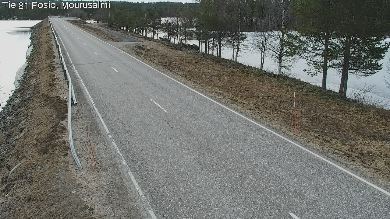 Weather Camera Image Väg 81 Posio, Mourusalmi, Posio, Lappi