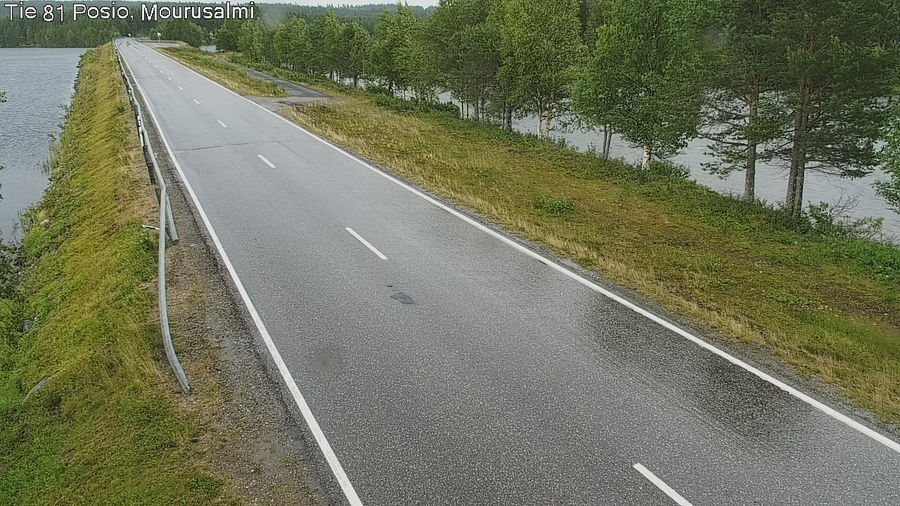 Kelikamerat Kuva Tie 81 Posio, Mourusalmi, Posio, Lappi