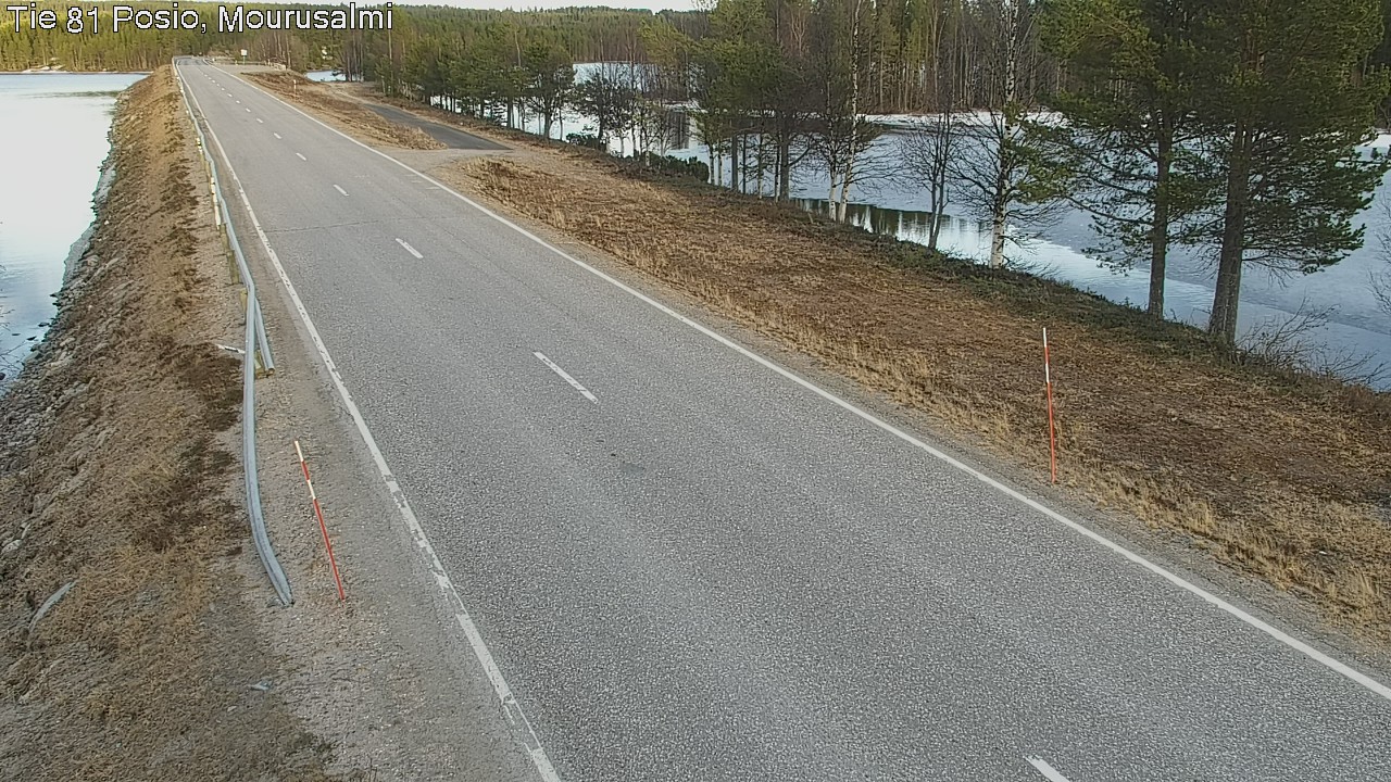 Weather Camera Image Väg 81 Posio, Mourusalmi, Posio, Lappi