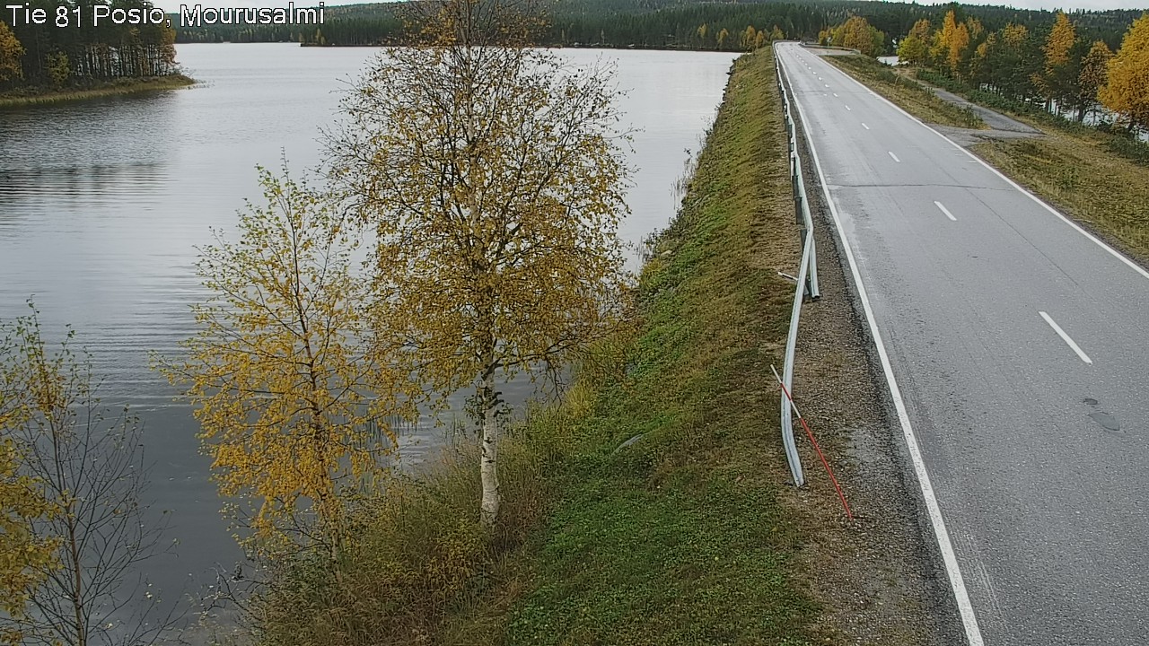 Kelikamerat Kuva Tie 81 Posio, Mourusalmi, Posio, Lappi