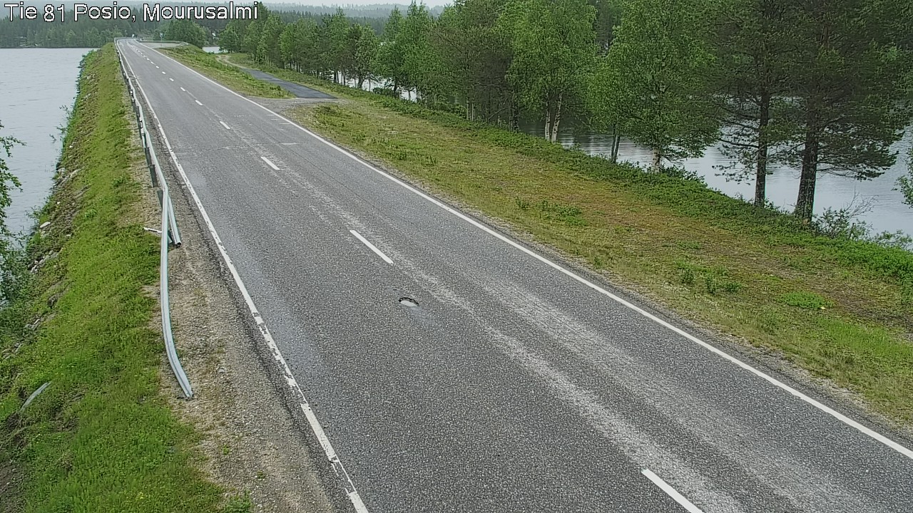 Kelikamerat Kuva Tie 81 Posio, Mourusalmi, Posio, Lappi