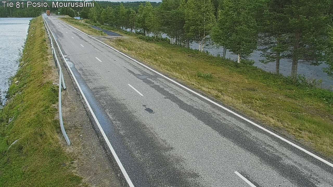 Kelikamerat Kuva Tie 81 Posio, Mourusalmi, Posio, Lappi