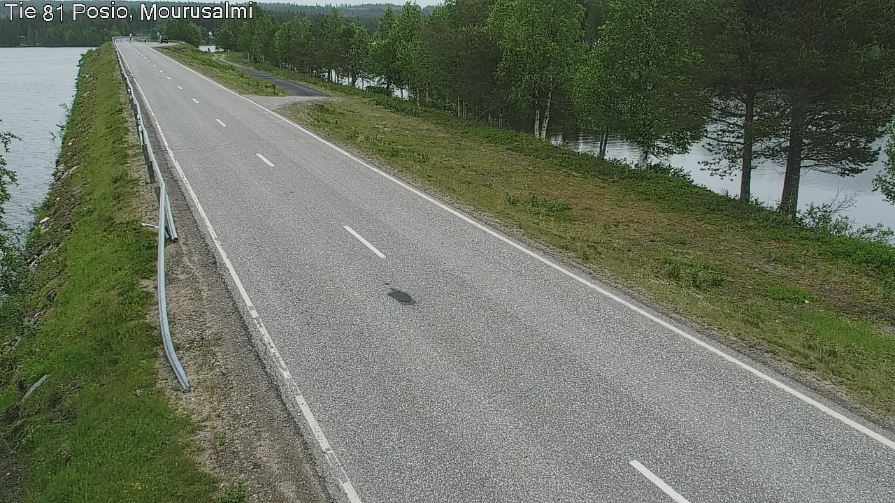 Kelikamerat Kuva Tie 81 Posio, Mourusalmi, Posio, Lappi
