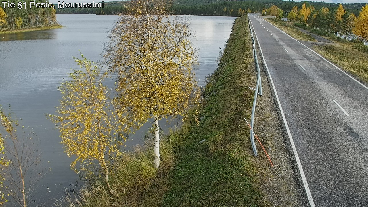 Kelikamerat Kuva Tie 81 Posio, Mourusalmi, Posio, Lappi