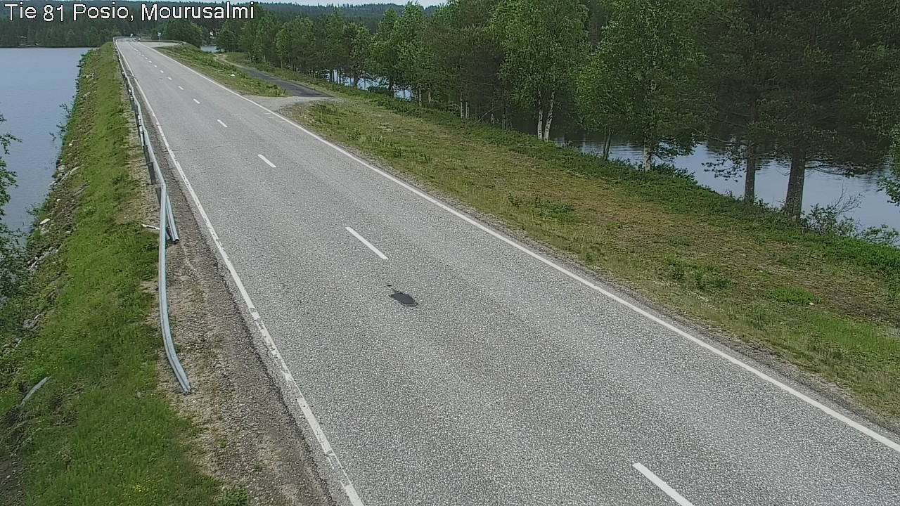 Kelikamerat Kuva Tie 81 Posio, Mourusalmi, Posio, Lappi