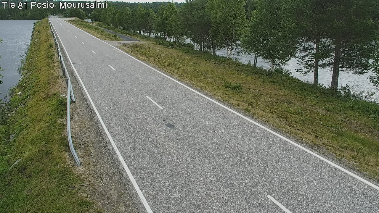 Kelikamerat Kuva Tie 81 Posio, Mourusalmi, Posio, Lappi