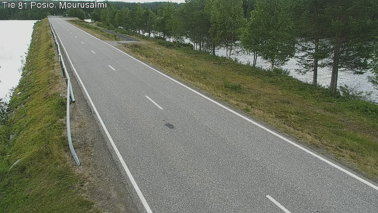 Kelikamerat Kuva Tie 81 Posio, Mourusalmi, Posio, Lappi