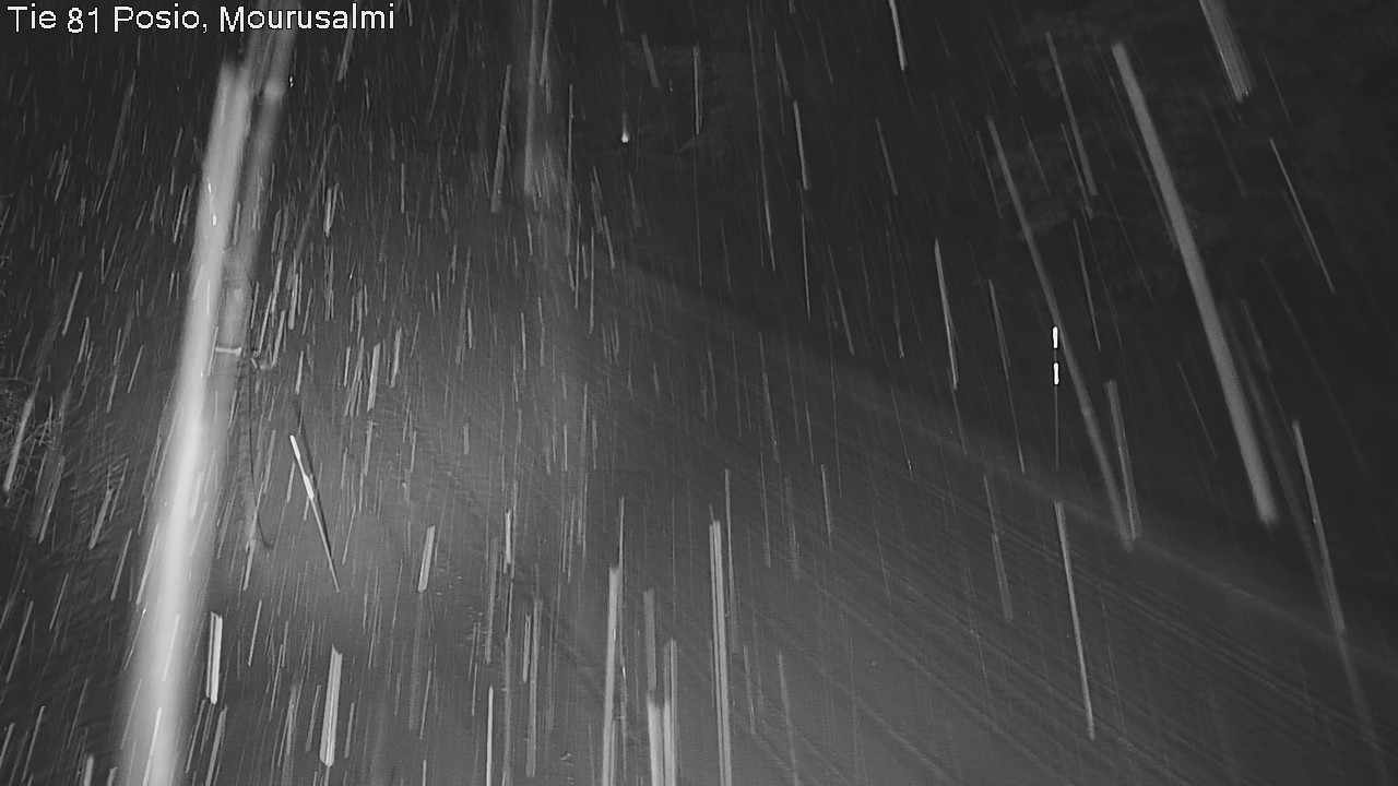 Weather Camera Image Väg 81 Posio, Mourusalmi, Posio, Lappi