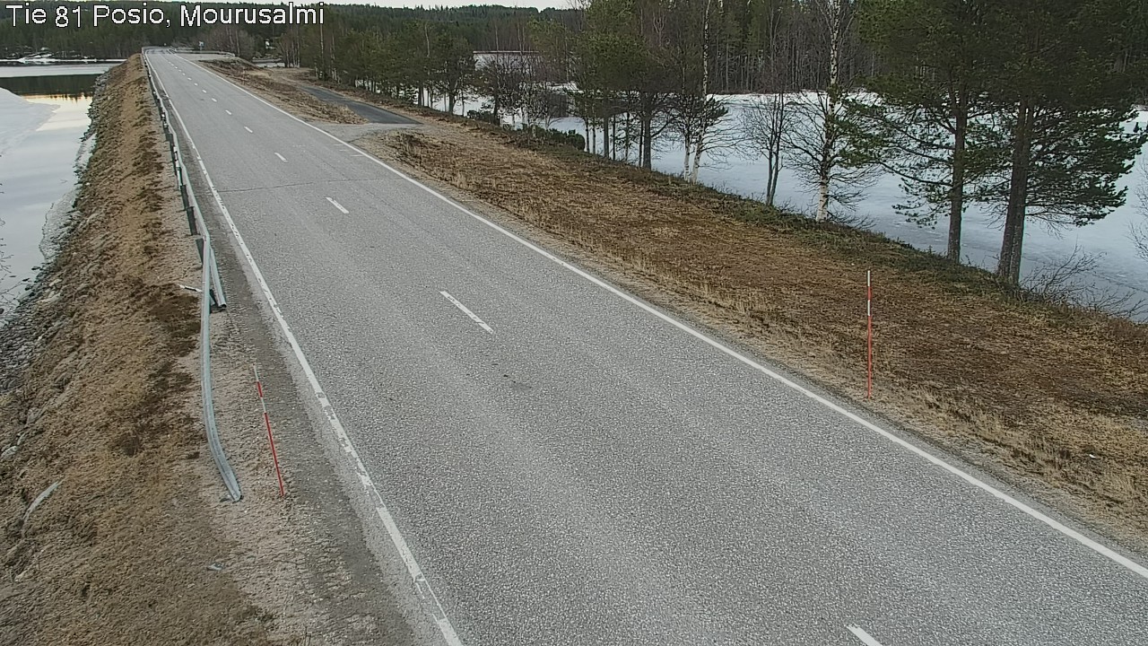 Weather Camera Image Väg 81 Posio, Mourusalmi, Posio, Lappi