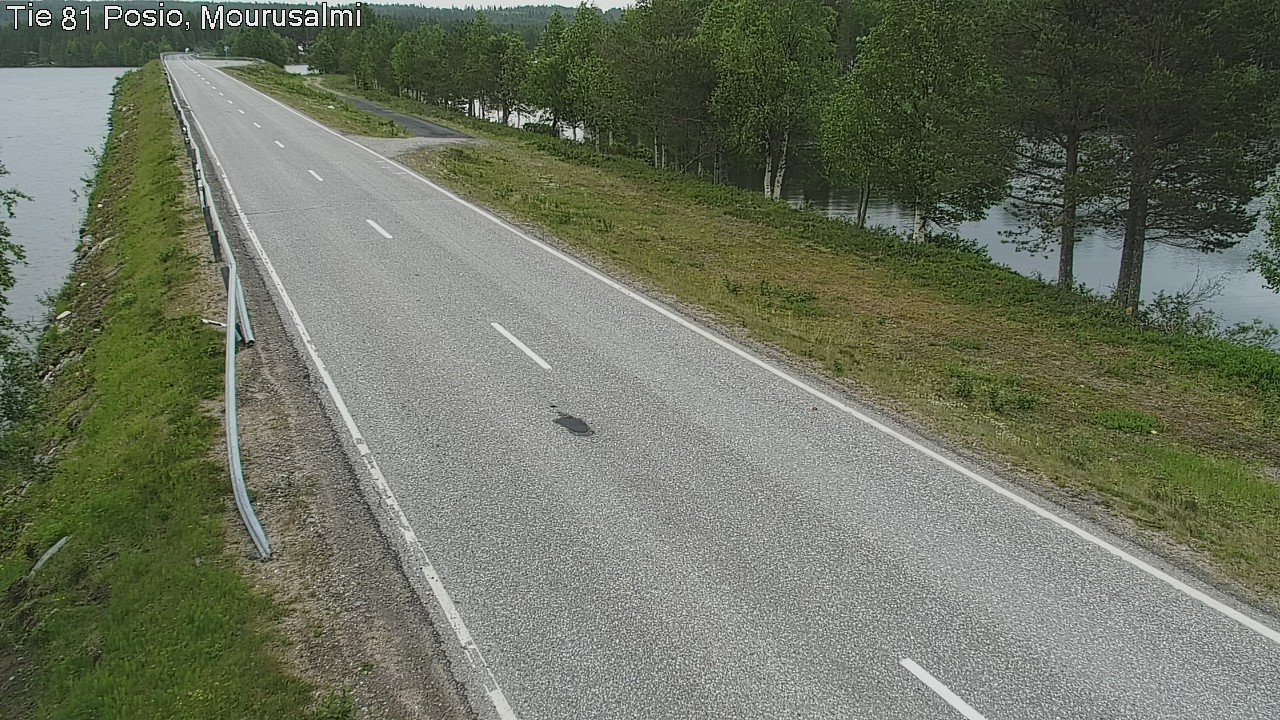 Kelikamerat Kuva Tie 81 Posio, Mourusalmi, Posio, Lappi