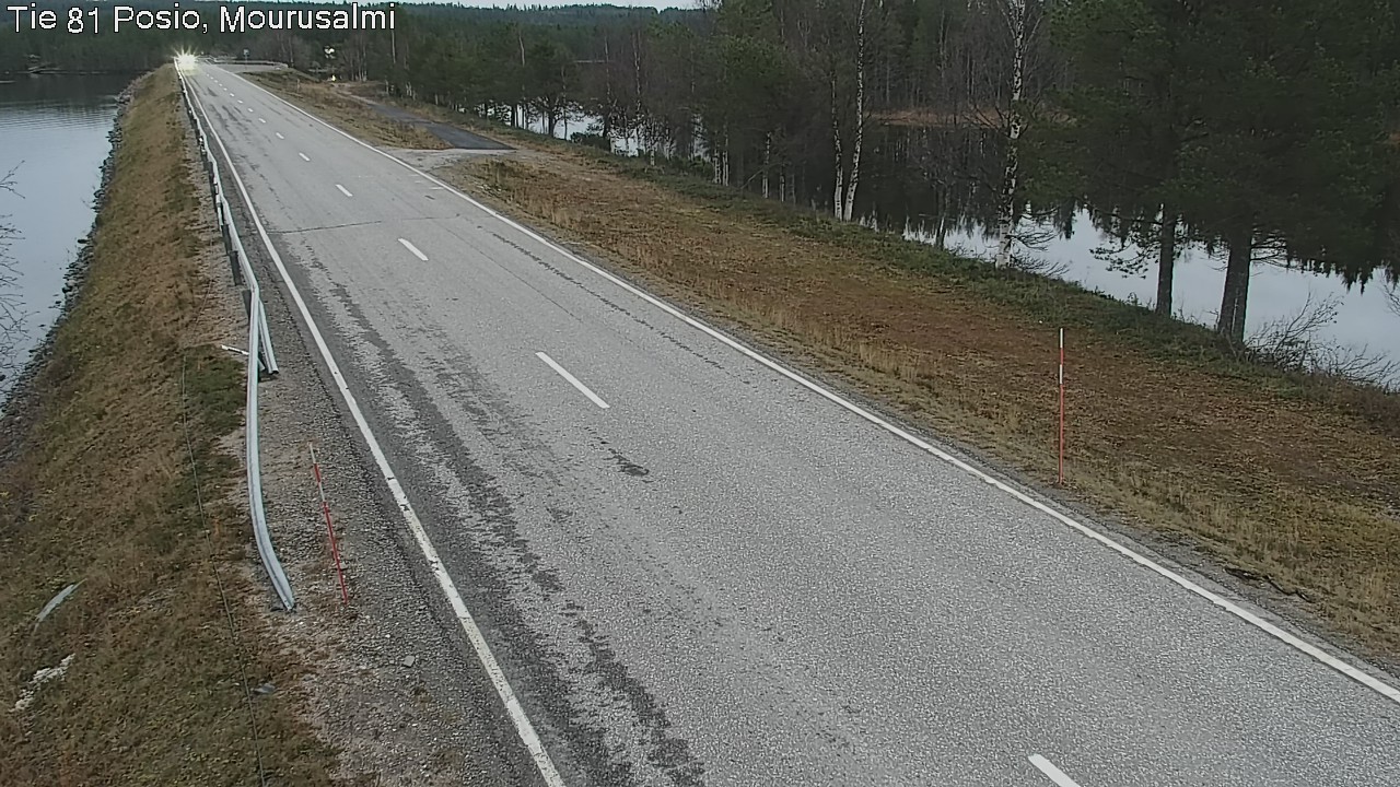 Kelikamerat Kuva Tie 81 Posio, Mourusalmi, Posio, Lappi