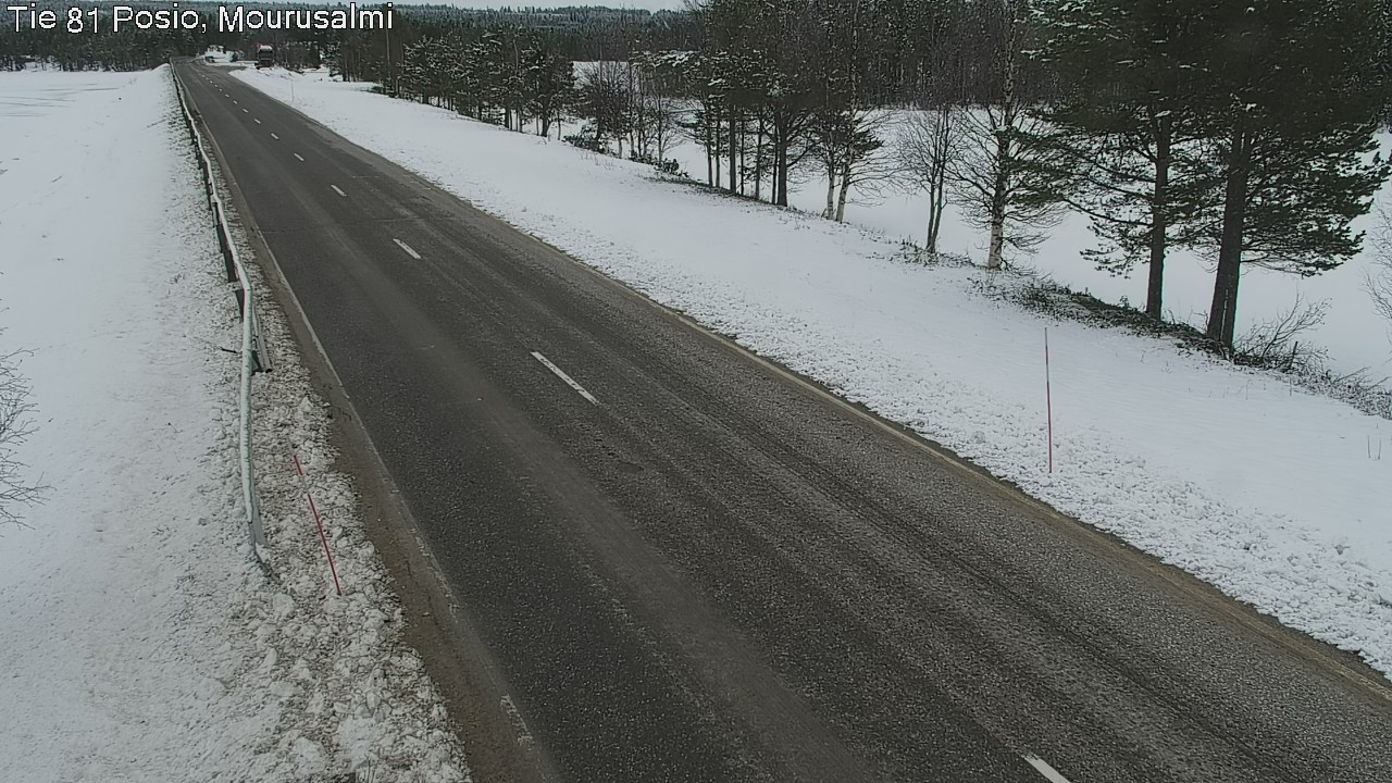 Kelikamerat Kuva Tie 81 Posio, Mourusalmi, Posio, Lappi