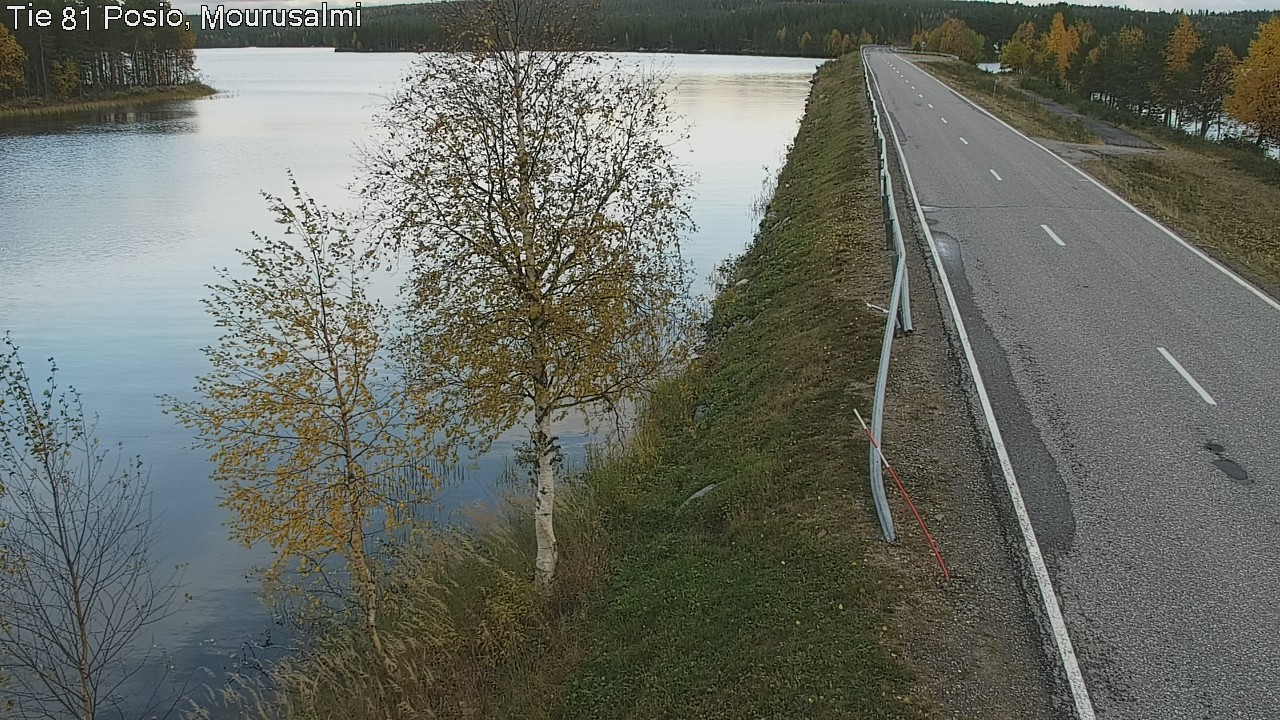 Kelikamerat Kuva Tie 81 Posio, Mourusalmi, Posio, Lappi