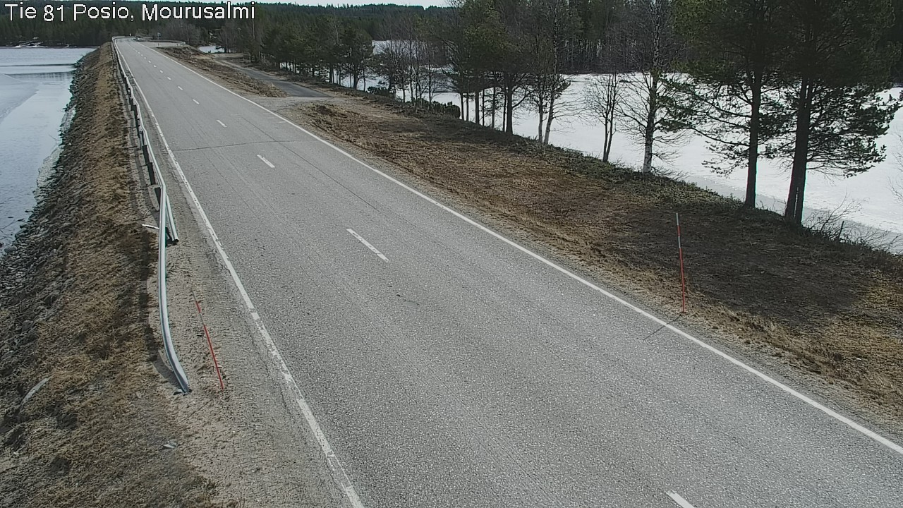 Weather Camera Image Väg 81 Posio, Mourusalmi, Posio, Lappi