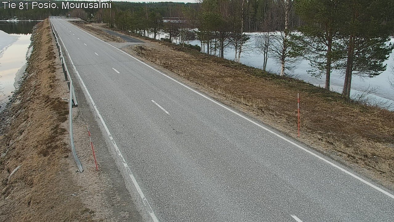 Weather Camera Image Väg 81 Posio, Mourusalmi, Posio, Lappi