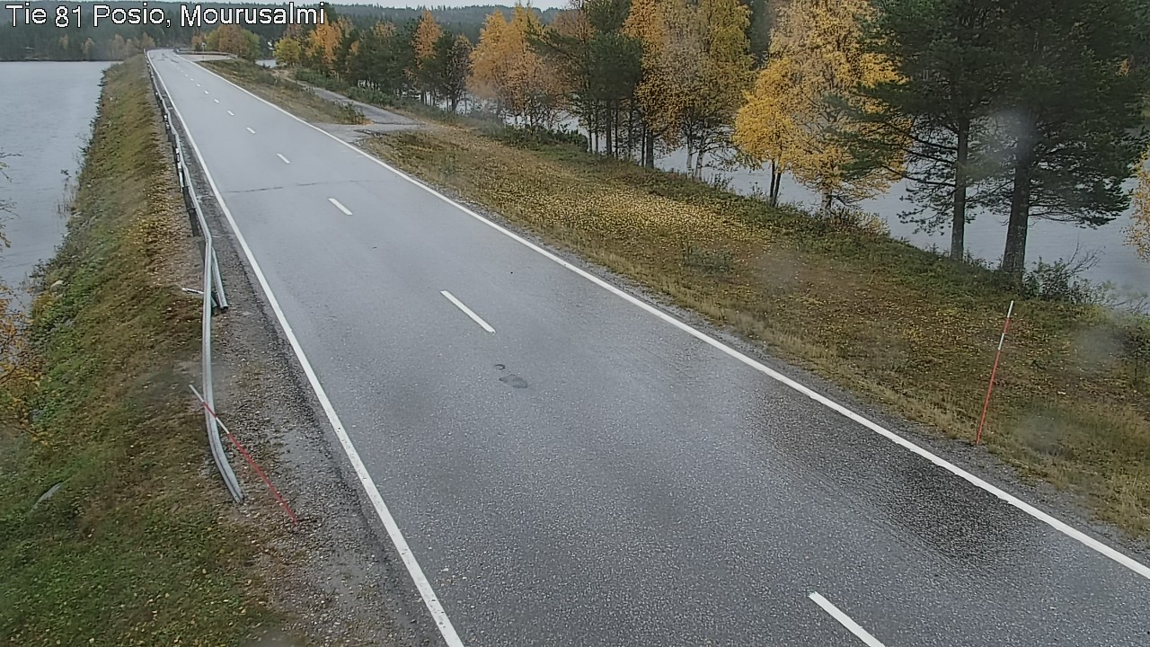 Kelikamerat Kuva Tie 81 Posio, Mourusalmi, Posio, Lappi
