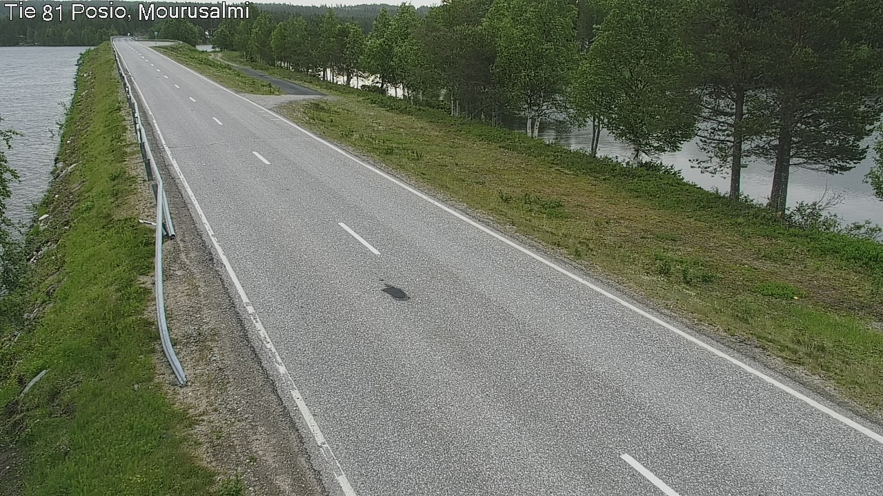 Kelikamerat Kuva Tie 81 Posio, Mourusalmi, Posio, Lappi