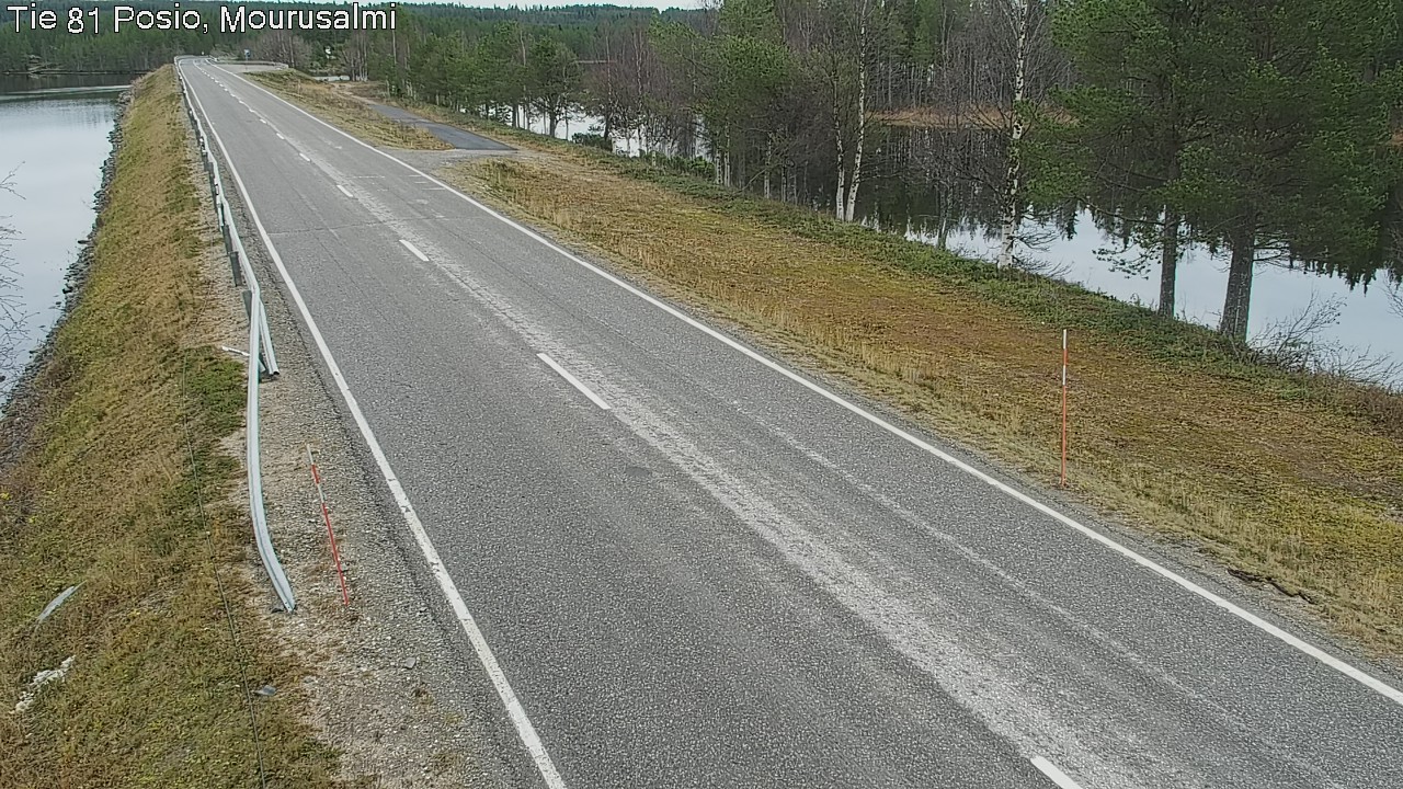 Kelikamerat Kuva Tie 81 Posio, Mourusalmi, Posio, Lappi