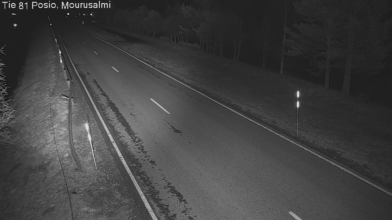 Kelikamerat Kuva Tie 81 Posio, Mourusalmi, Posio, Lappi