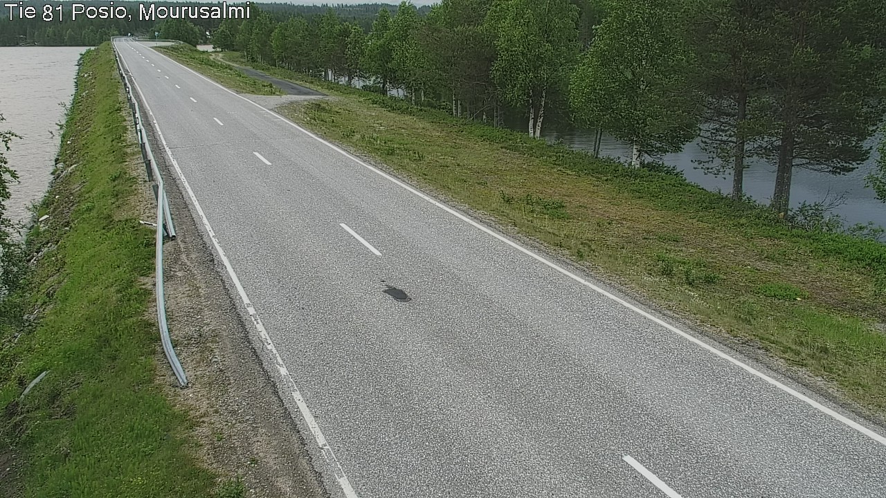 Kelikamerat Kuva Tie 81 Posio, Mourusalmi, Posio, Lappi